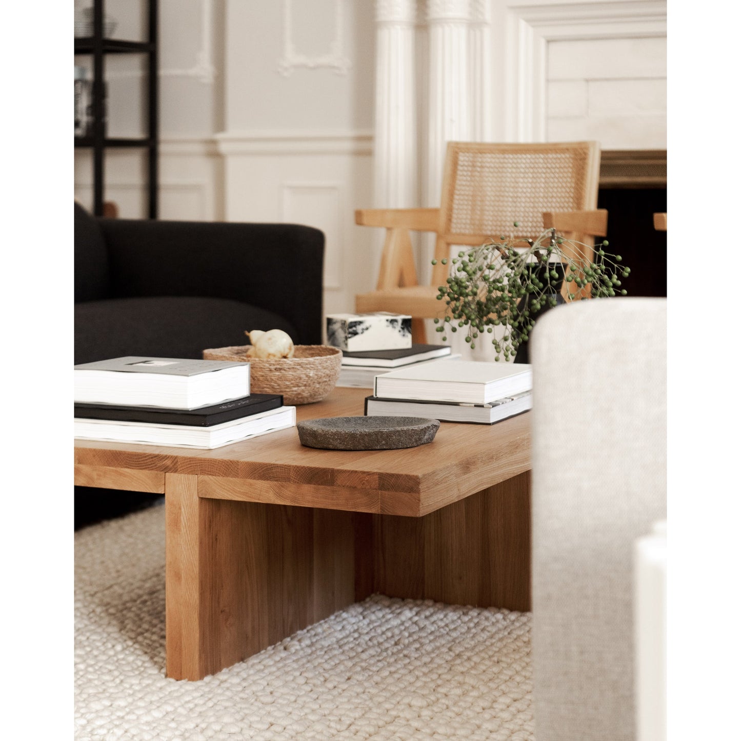 Folke Wood Rectangular Coffee Table