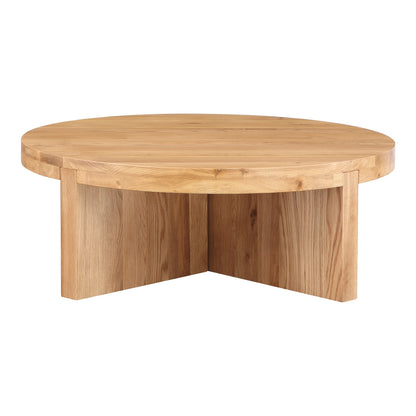 Folke Wood Round Coffee Table