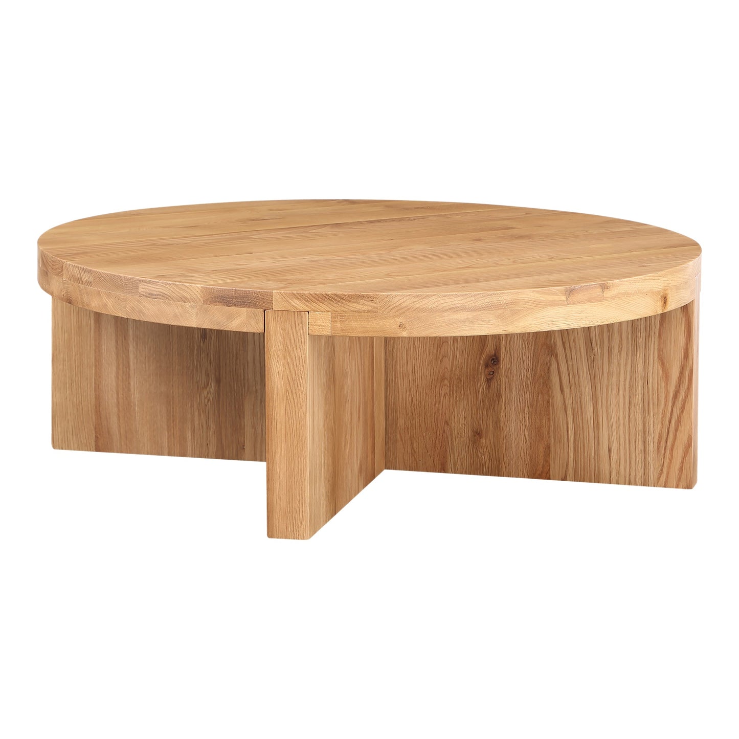 Folke Wood Round Coffee Table