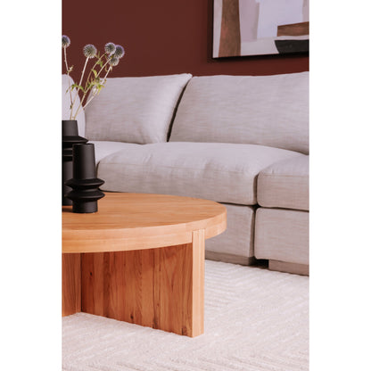 Folke Wood Round Coffee Table