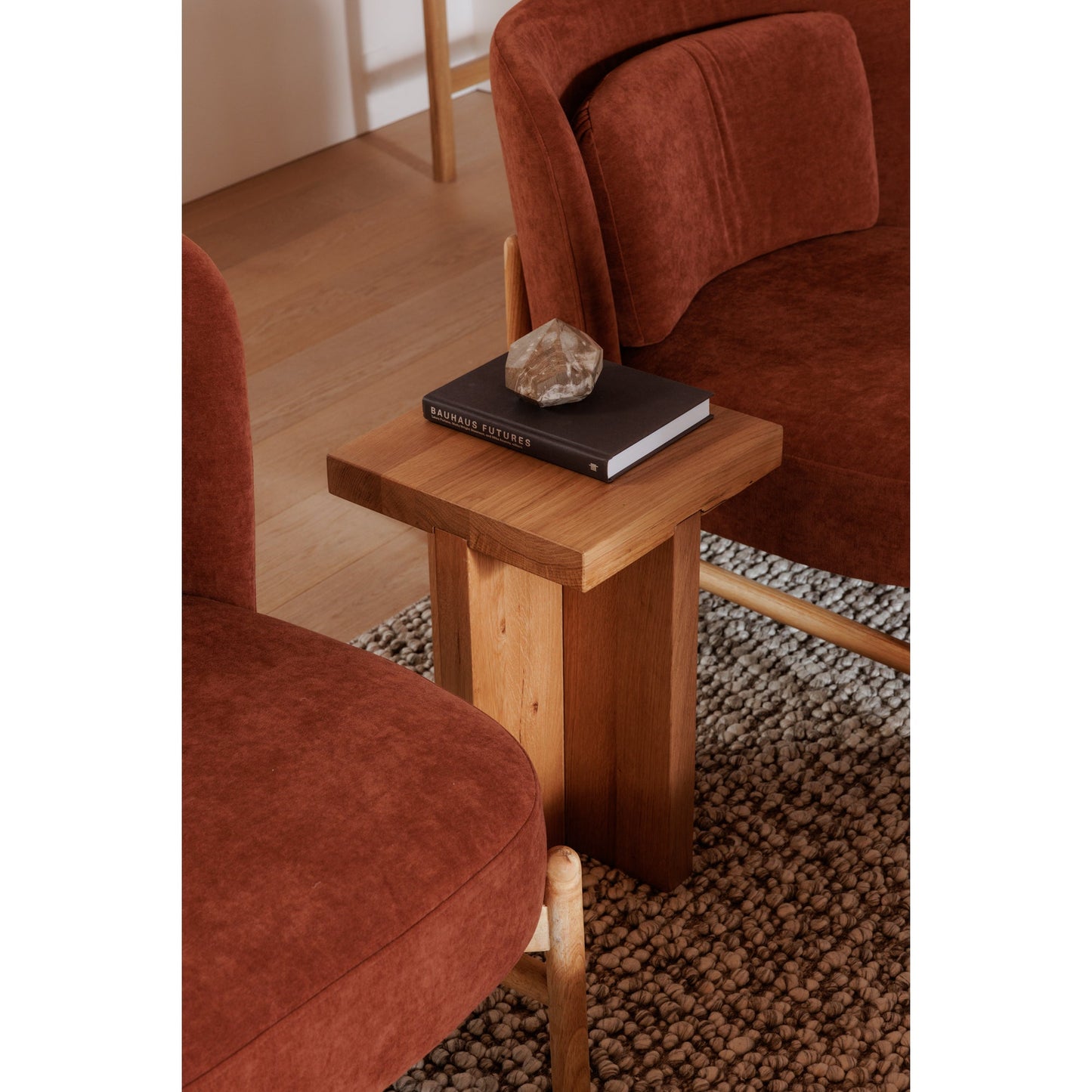 Folke Wood Square Side Table