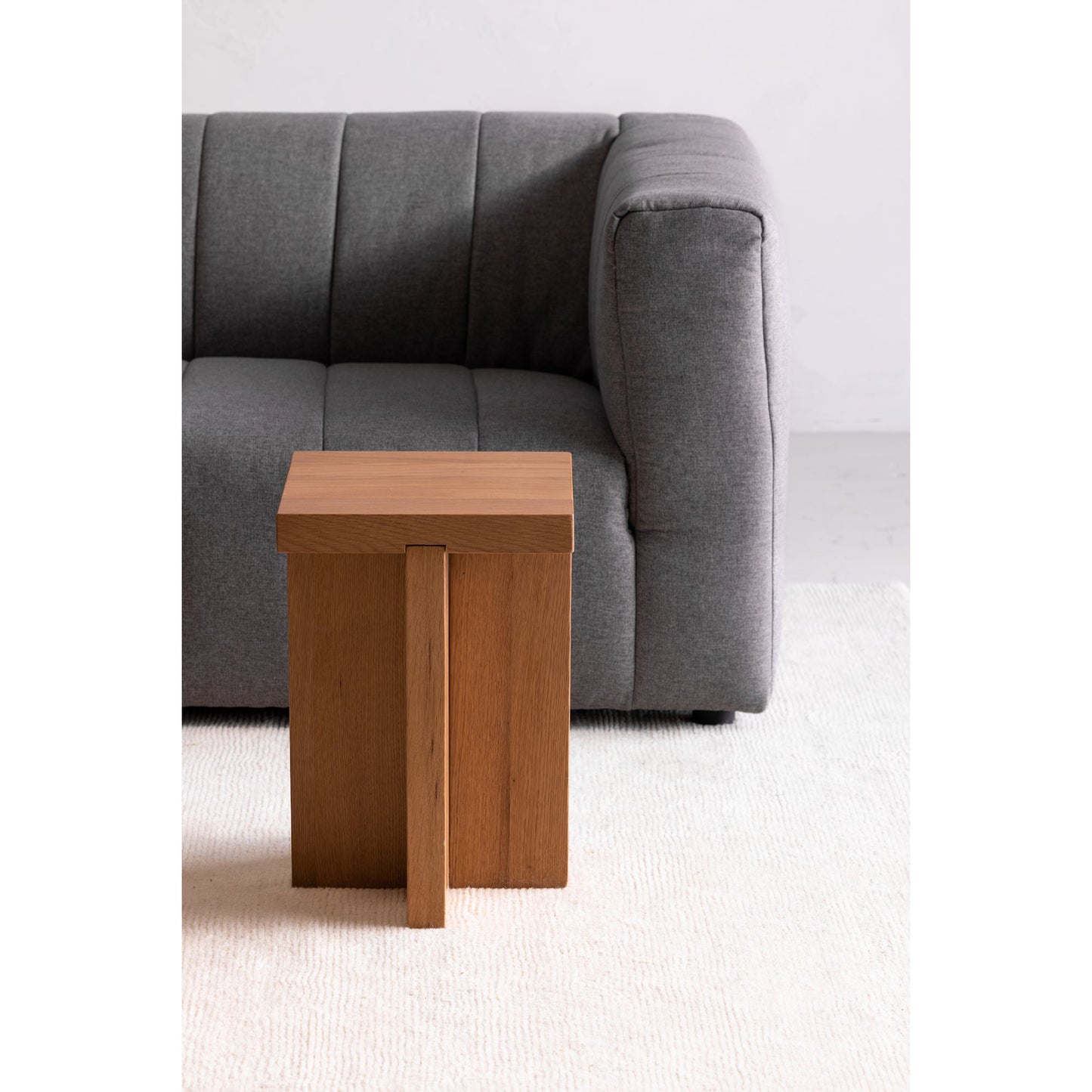 Folke Wood Square Side Table