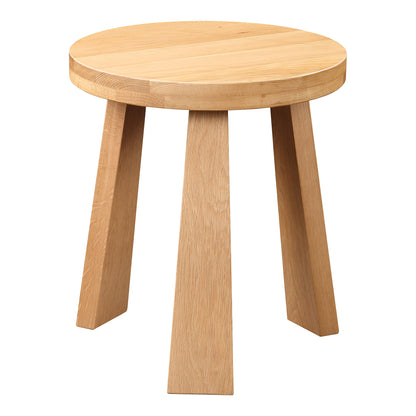 Lund Natural Solid Oak Stool