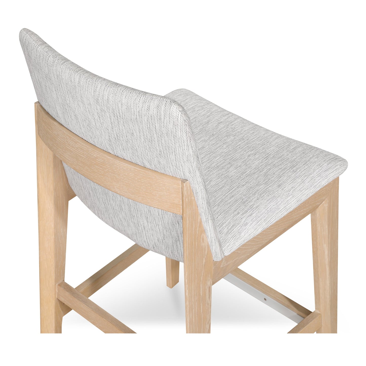 Deco Solid Oak Wood Counter Stool