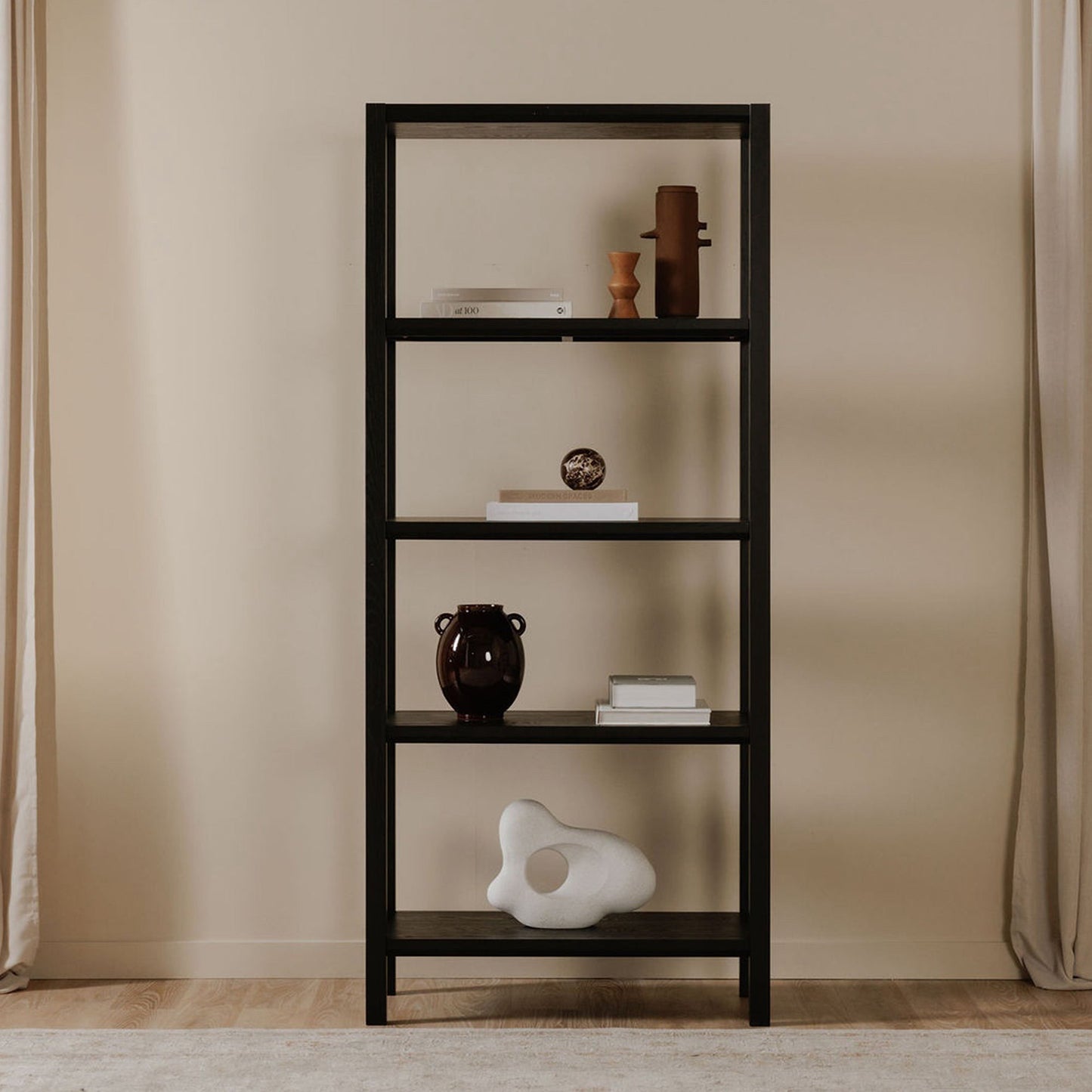 Nolan Versatile Design Wood Etagere