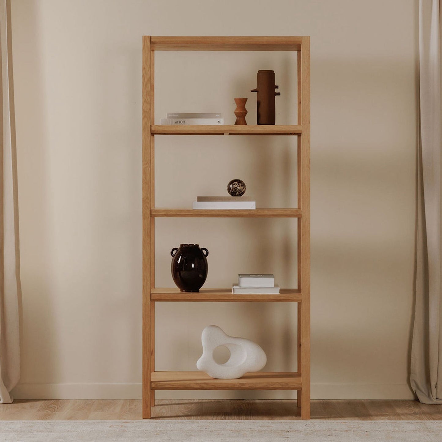 Nolan Versatile Design Wood Etagere