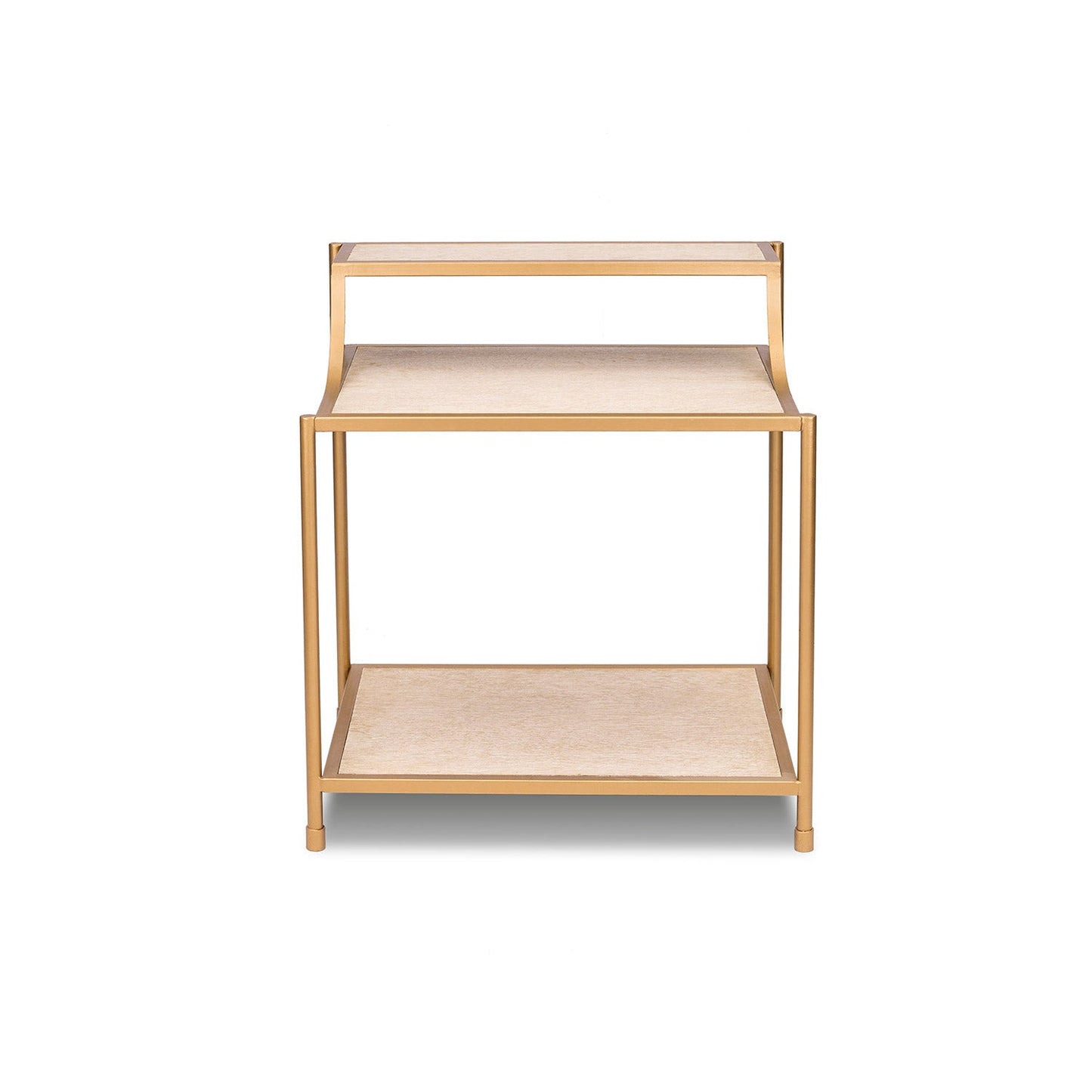 Peninsula Home Edith Wood Shelve Nightstand