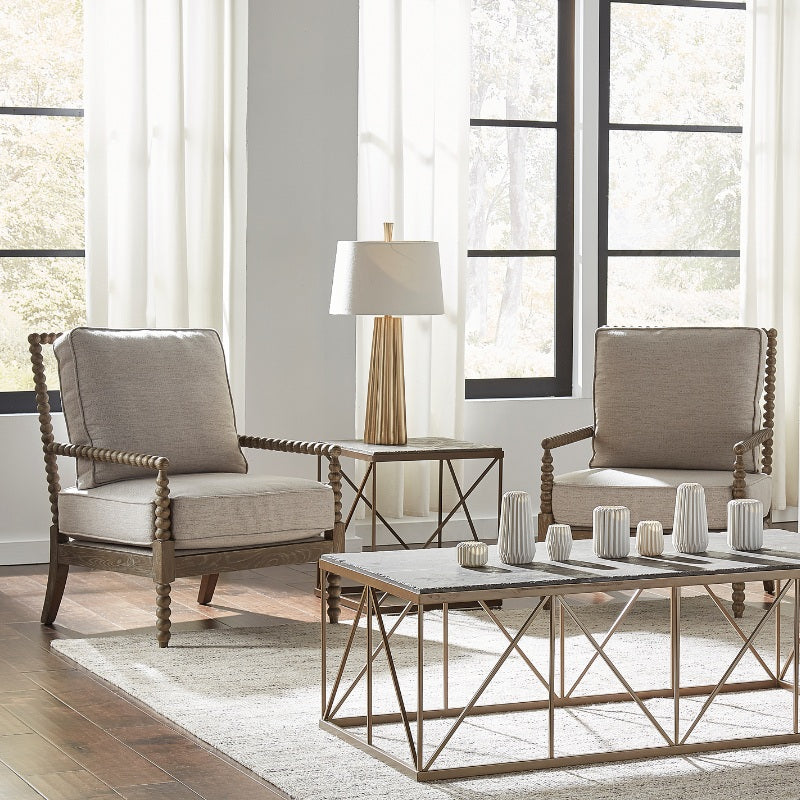 BOGOS Sara Chair Performance Fabric Armchair For Living Room-Accent Chairs-Furniture Classics-Sideboards and Things