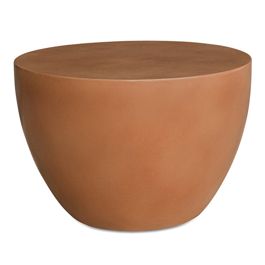 Insitu Terracotta Brown Round Side Table