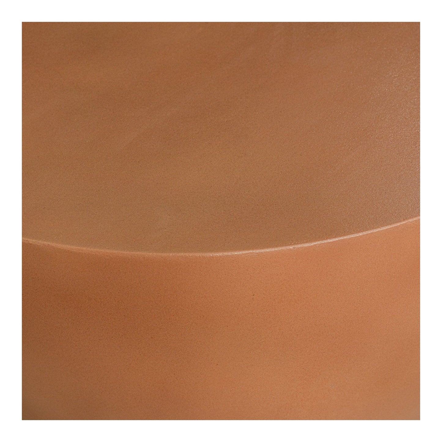 Insitu Terracotta Brown Round Side Table