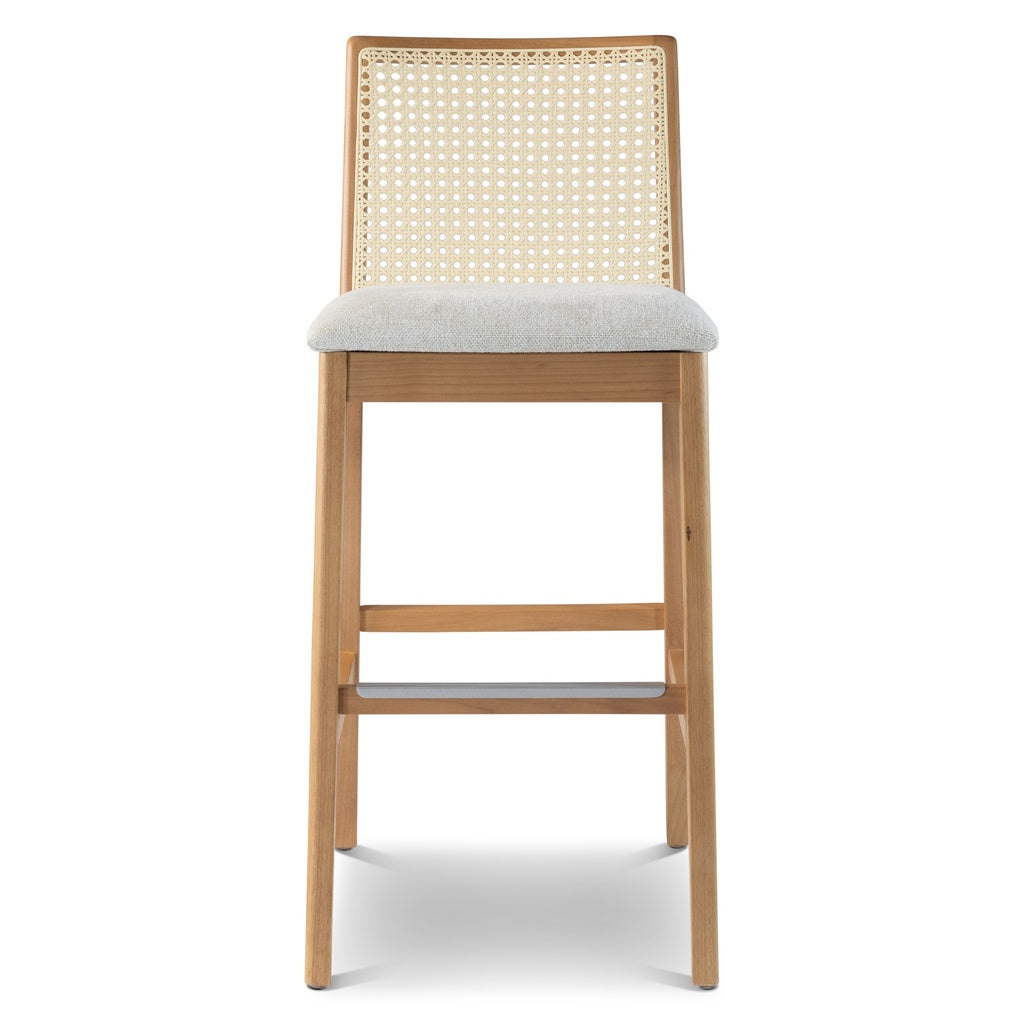Urbia Nardia Woven Fabric Bar Stool