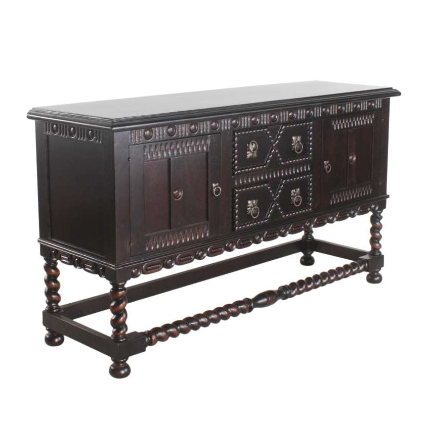 Peninsula Home Mission Wooden Dark Brown Sideboard