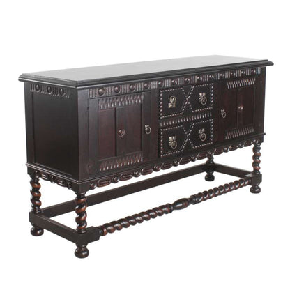 Peninsula Home Mission Wooden Dark Brown Sideboard