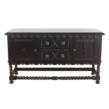 Peninsula Home Mission Wooden Dark Brown Sideboard