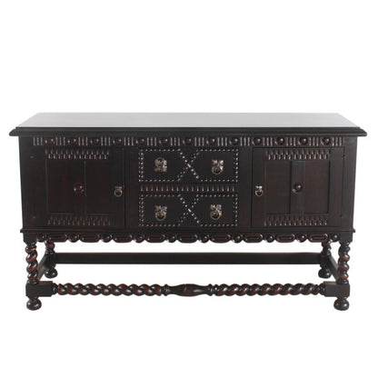 Peninsula Home Mission Wooden Dark Brown Sideboard