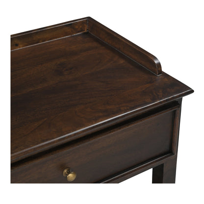Maeve Brown Mango Wood Soft Close Drawer Nightstand