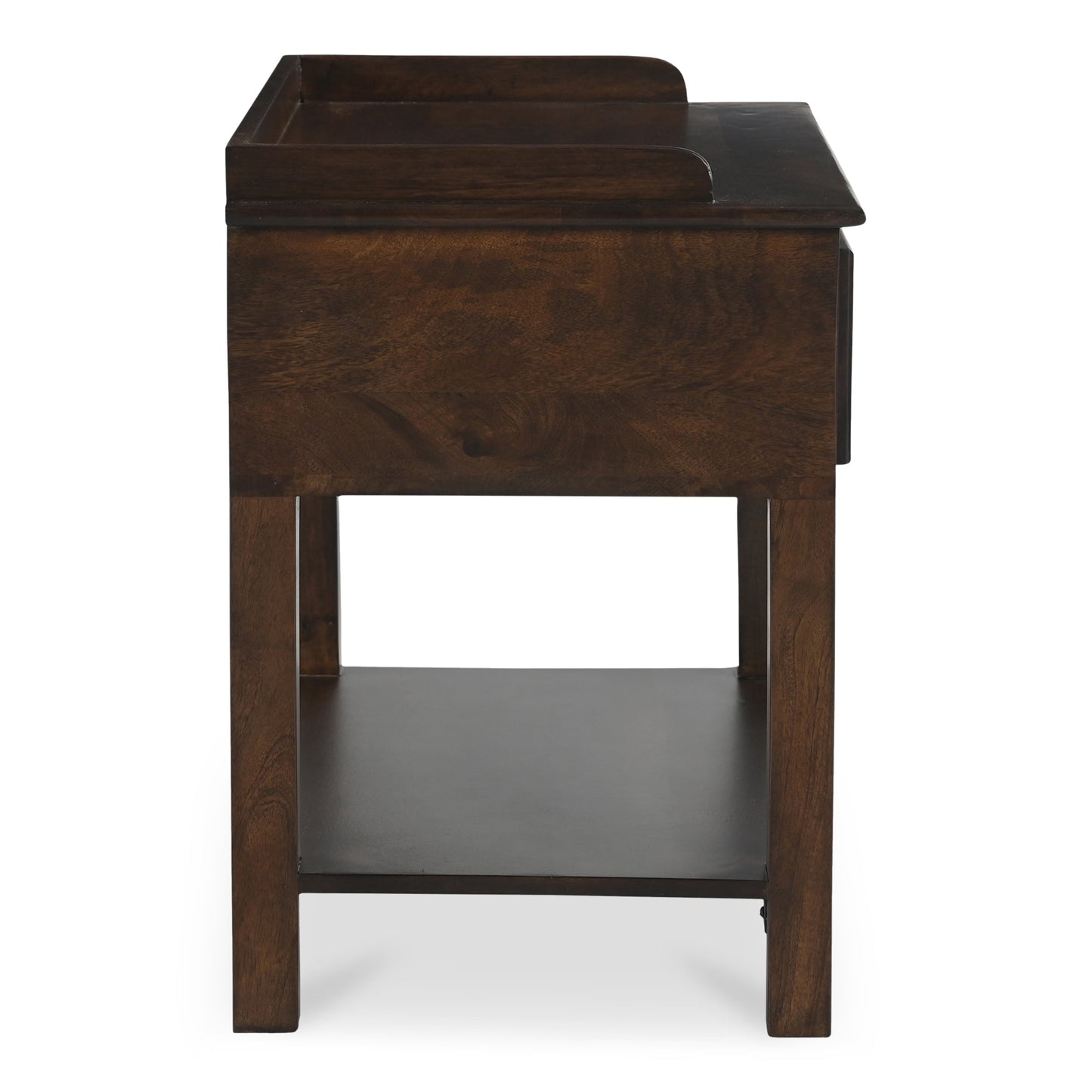 Maeve Brown Mango Wood Soft Close Drawer Nightstand