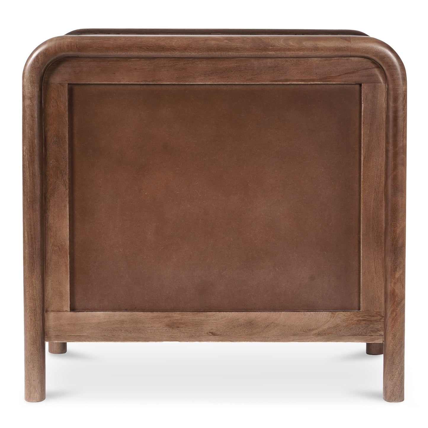 Moe's Home Rye Wood Warm Brown 3 Drawer Nightstand