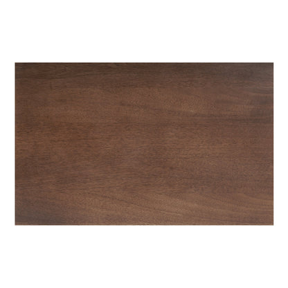 Moe's Home Rye Wood Warm Brown 3 Drawer Nightstand
