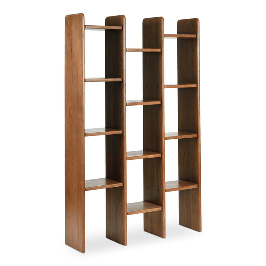 Orson Wood Brown Bookcase