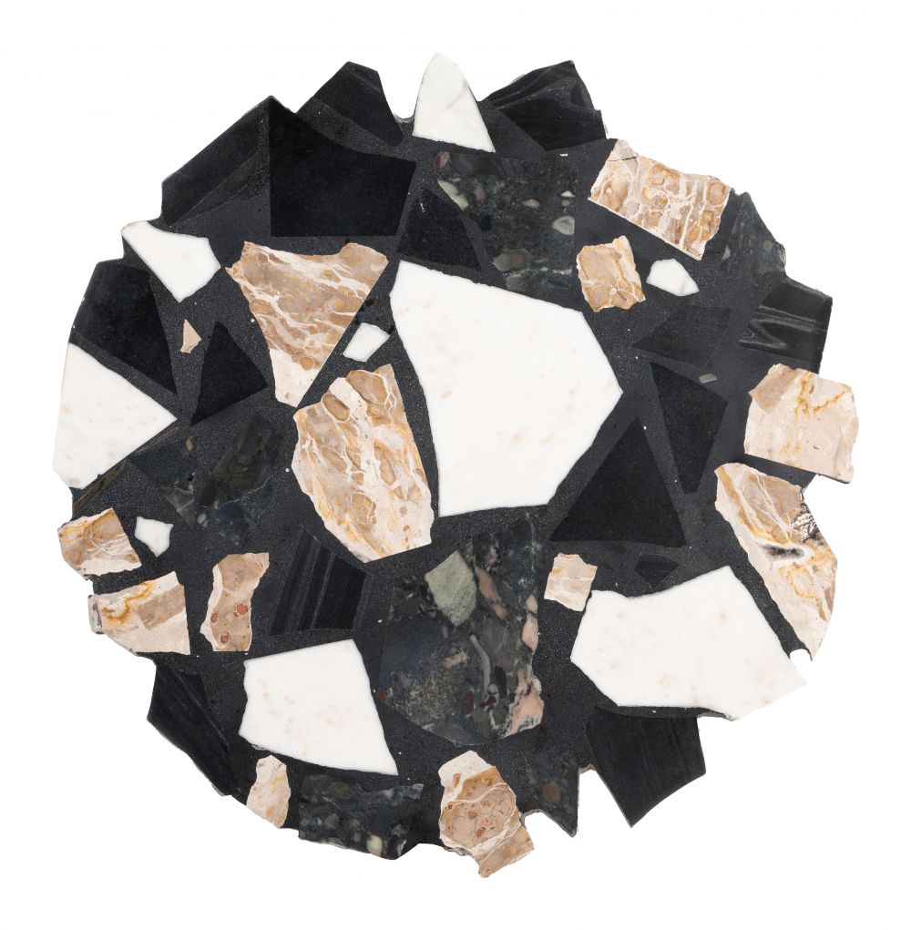 Zuo Modern Baia Terrazzo Top Round Coffee Table