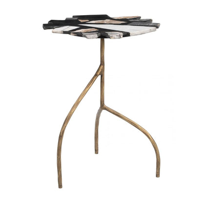 Zuo Modern Baia Terrazzo Top Round Side Table