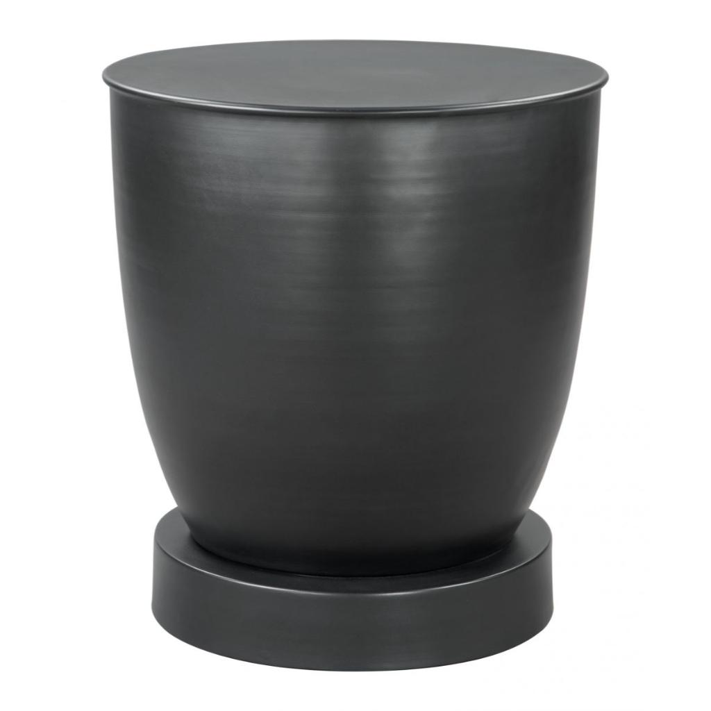 Zuo Modern Baku Iron Black Side Table