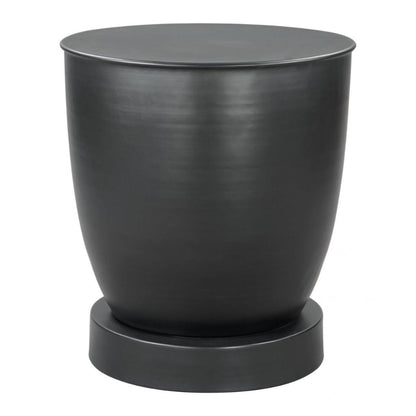 Zuo Modern Baku Iron Black Side Table