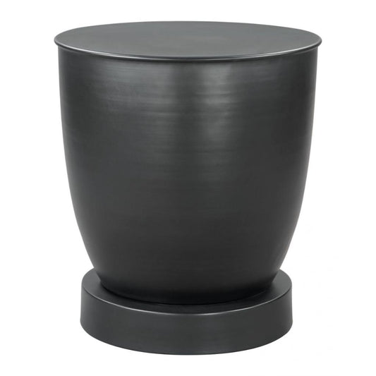 Zuo Modern Baku Iron Black Side Table