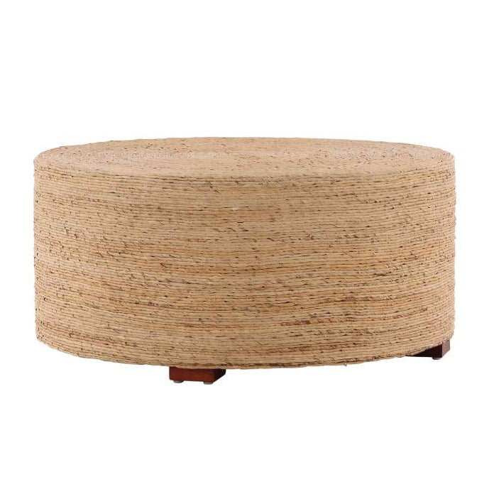 Bali Rattan Pole Round Coffee Table