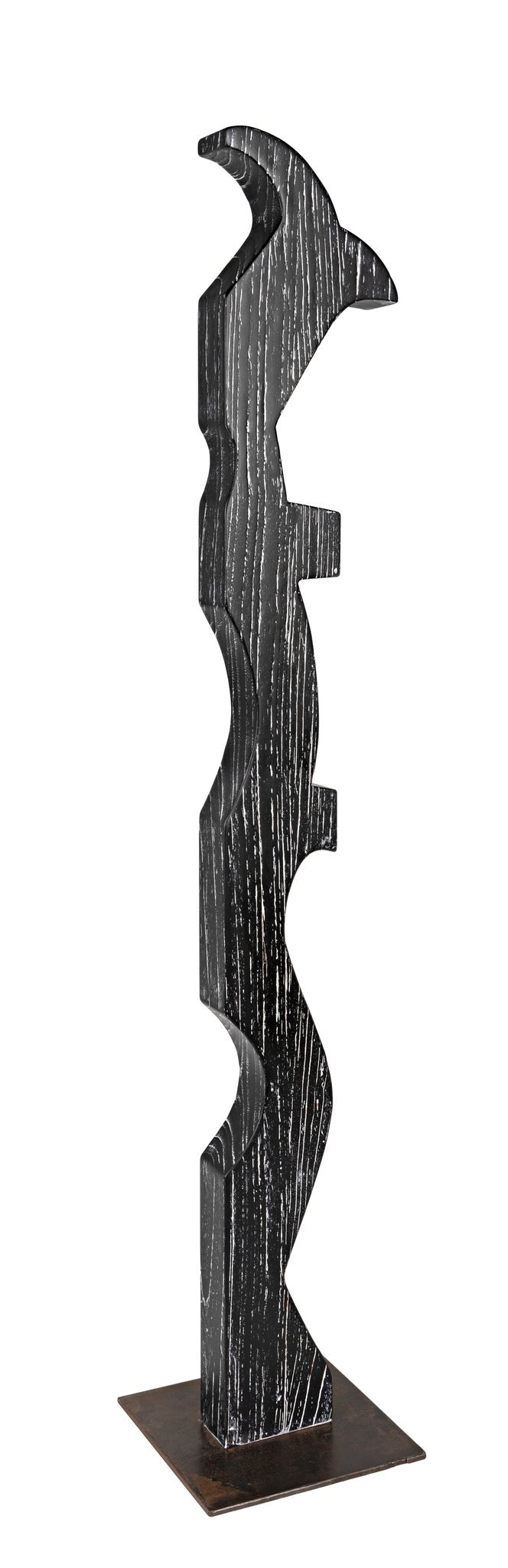 Balper Cinder Black Sculpture-Statues & Sculptures-Noir-Sideboards and Things