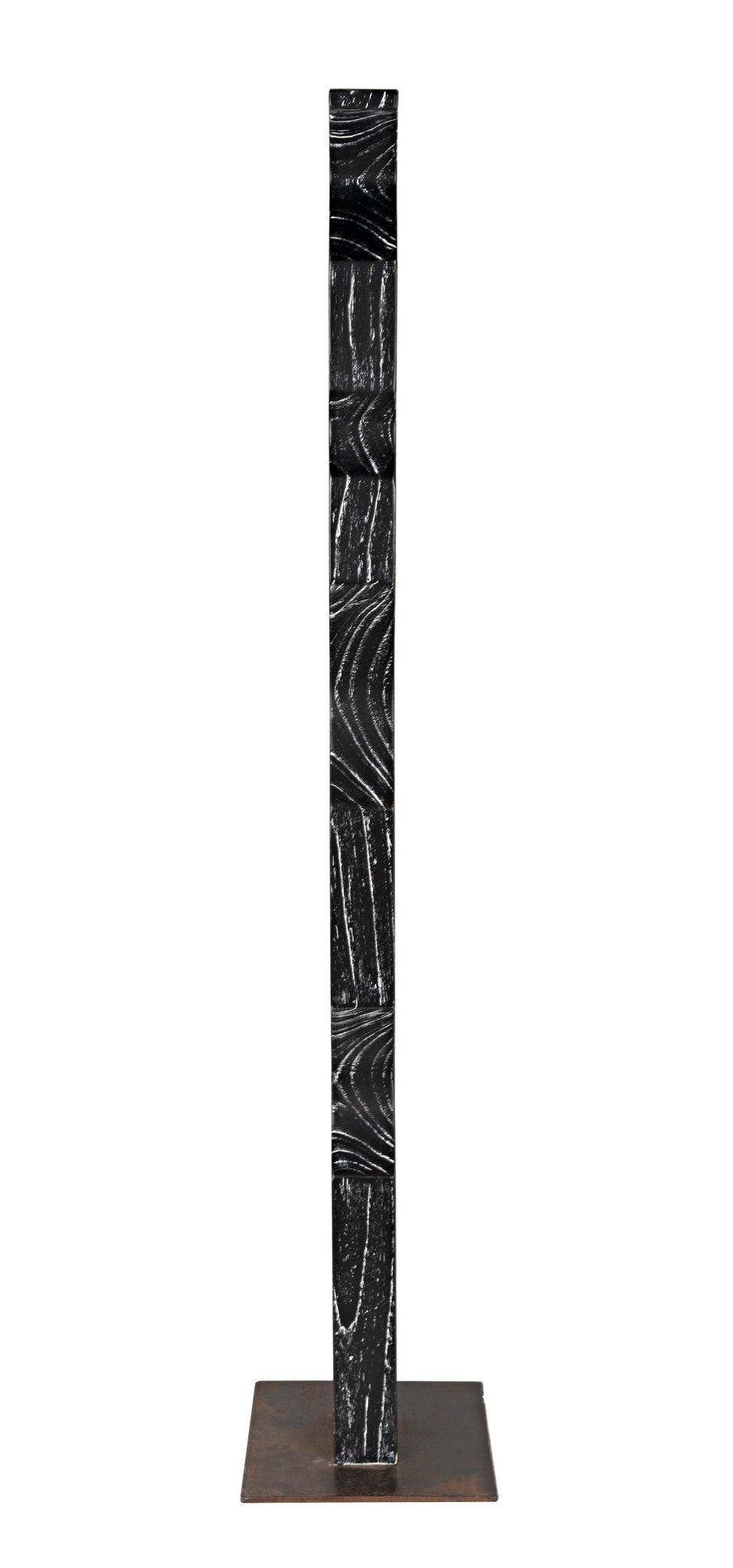 Balper Cinder Black Sculpture-Statues & Sculptures-Noir-Sideboards and Things