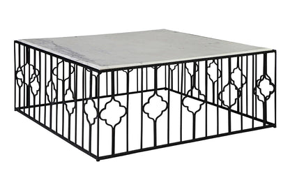 Furniture Classics Bancroft Marble Topped Square Coffee Table