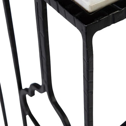 Furniture Classics Bancroft Marble Topped Square Coffee Table