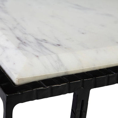 Furniture Classics Bancroft Marble Topped Square Coffee Table