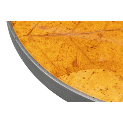 Banner House Aluminum Base Round Side Table