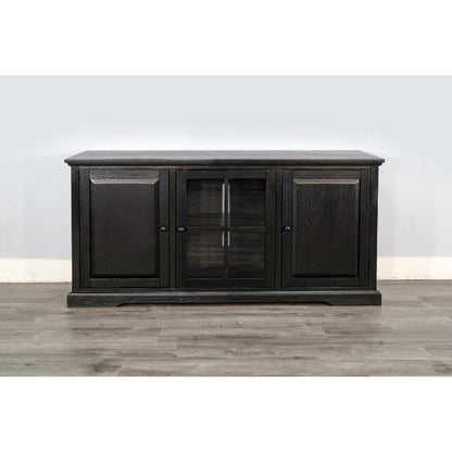 Sunny D Banning Two Doors Wooden Media Cabinet