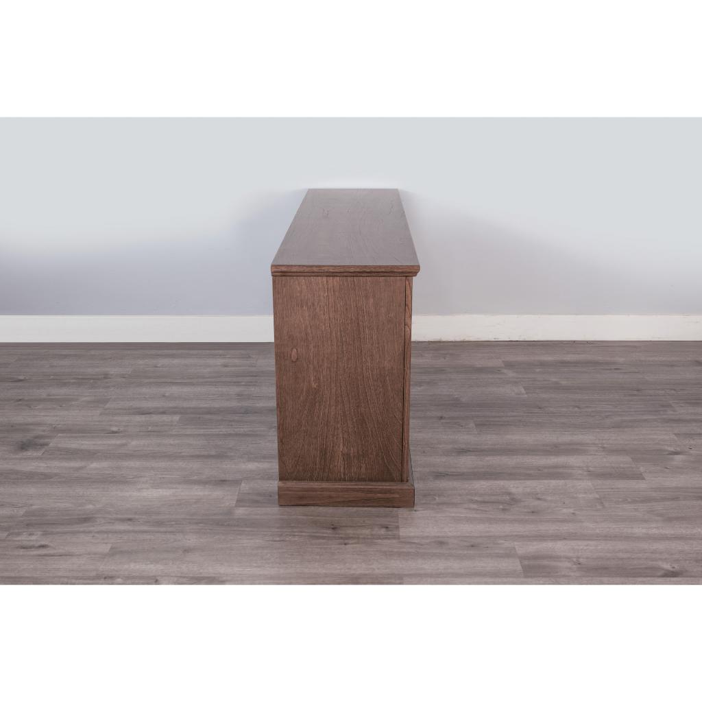 Sunny D Banning Two Doors Wooden Media Cabinet