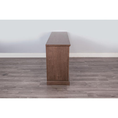 Sunny D Banning Two Doors Wooden Media Cabinet