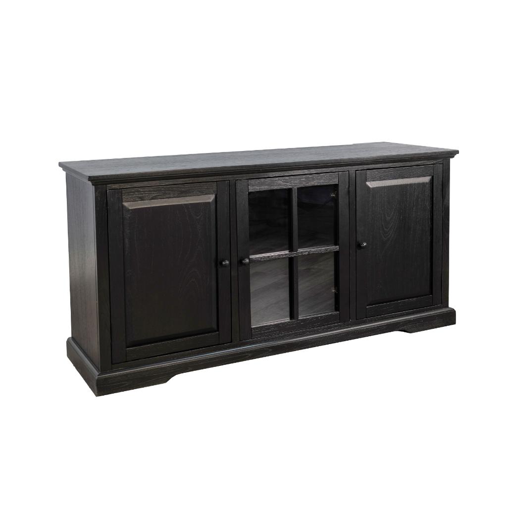 Sunny D Banning Two Doors Wooden Media Cabinet