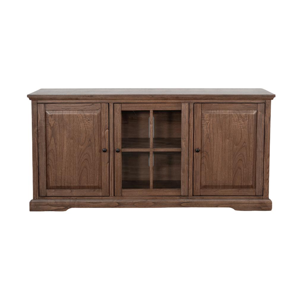 Sunny D Banning Two Doors Wooden Media Cabinet