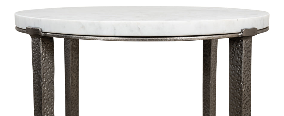 Banswara Round Table-Side Tables-Sarreid-LOOMLAN