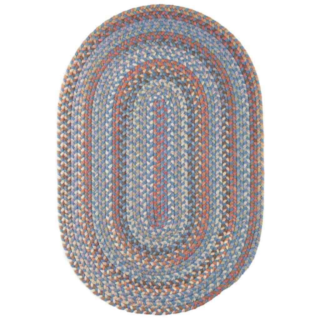 Rhody Rug Bar Harbor Braided Oval Reversible Area Rugs
