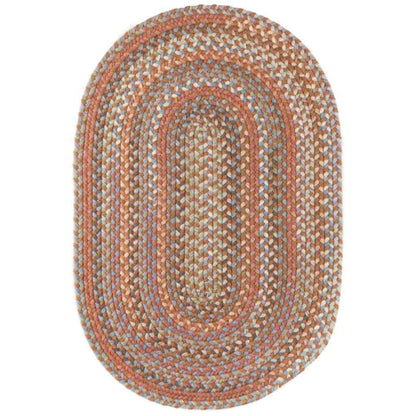Rhody Rug Bar Harbor Braided Oval Reversible Area Rugs