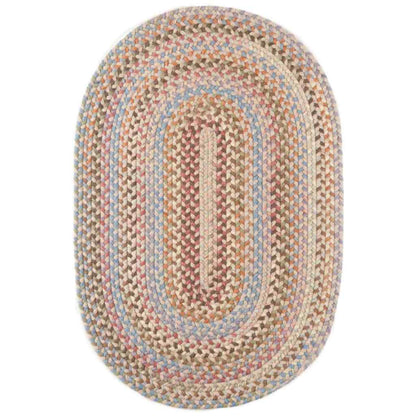 Rhody Rug Bar Harbor Braided Oval Reversible Area Rugs