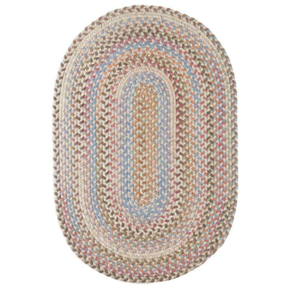 Rhody Rug Bar Harbor Braided Oval Reversible Area Rugs