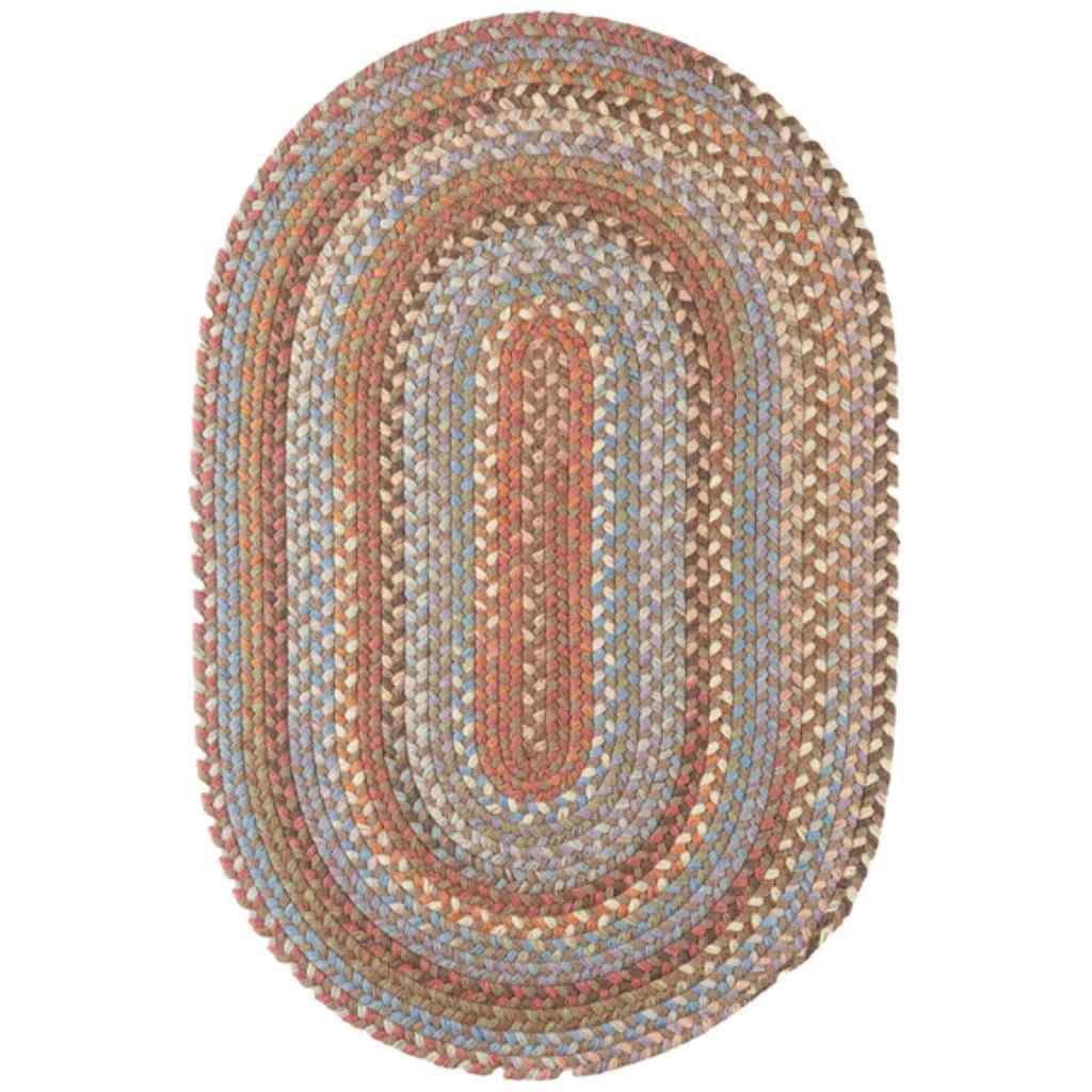 Rhody Rug Bar Harbor Braided Oval Reversible Area Rugs