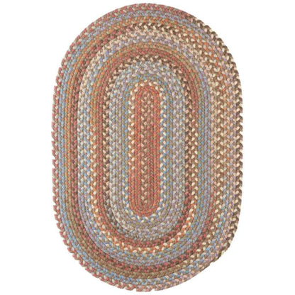 Rhody Rug Bar Harbor Braided Oval Reversible Area Rugs