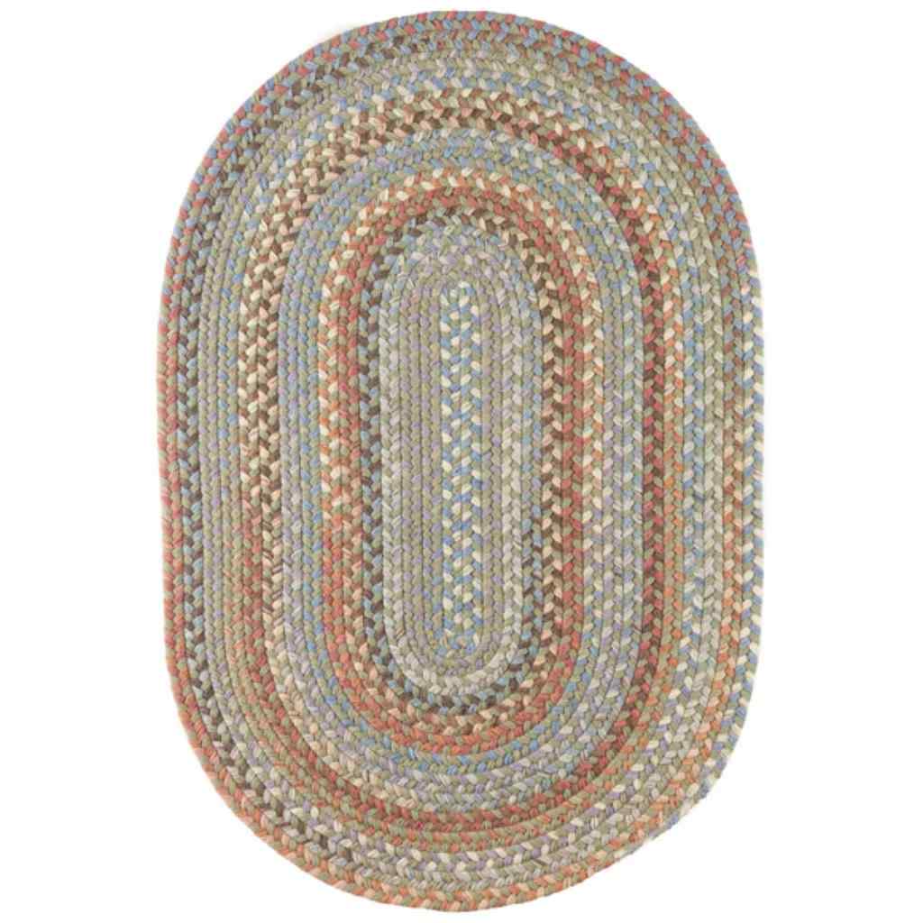 Rhody Rug Bar Harbor Braided Oval Reversible Area Rugs
