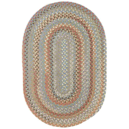 Rhody Rug Bar Harbor Braided Oval Reversible Area Rugs